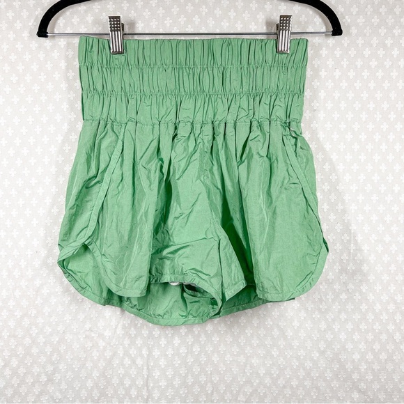 Free People Movement Green High Rise The Way‎ Home Shorts - Picture 2 of 6